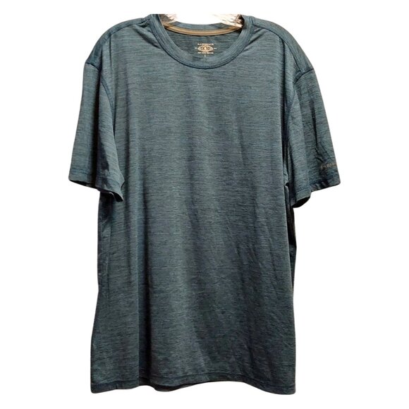 G.H.Bass & Co Quick Dry Blue & Gray Workout T-Shirts Set of 2, Men's L, EUC - Picture 4 of 16